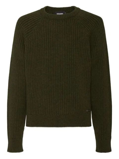 DSQUARED2 ribbed jumper