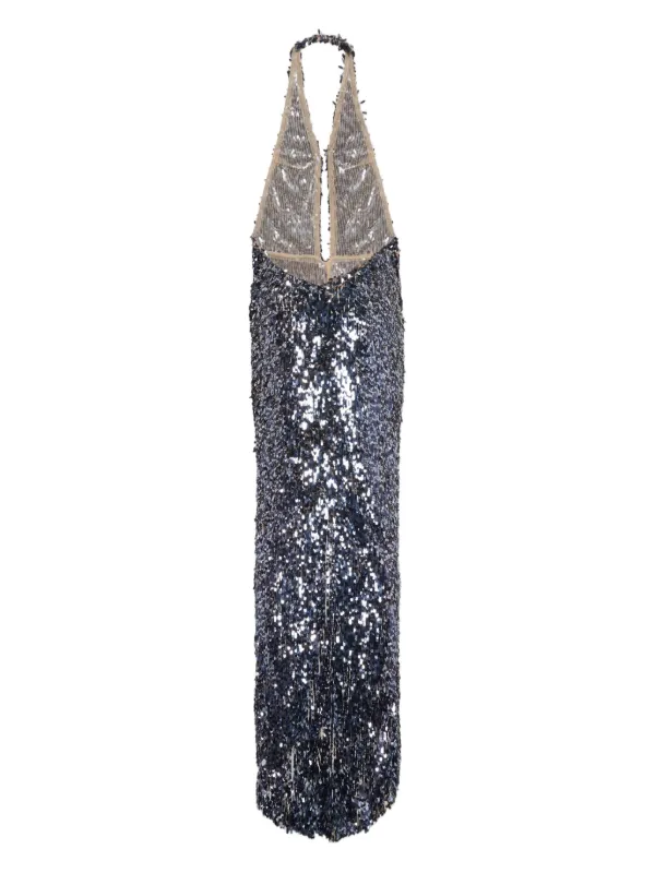 DSQUARED2 Maxi sequin-embellished Dress | Blue | FARFETCH