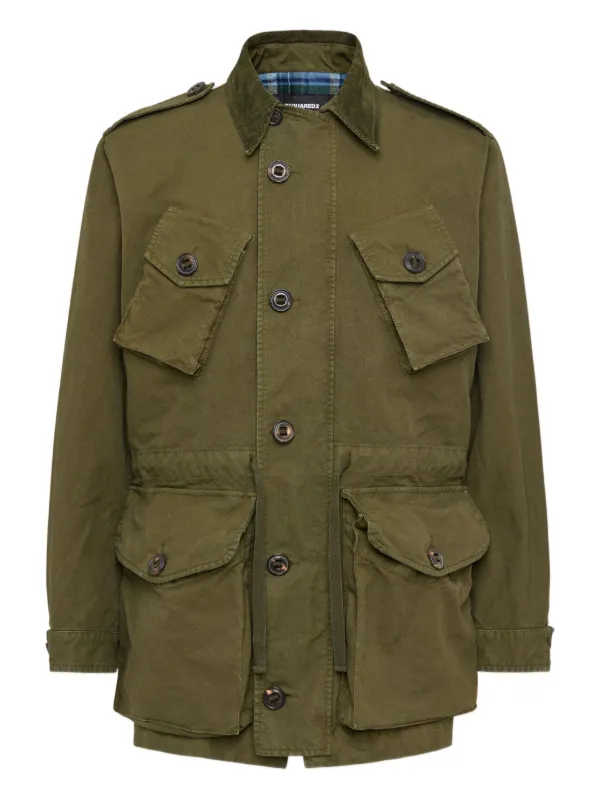 DSQUARED2 Hunter Field ジャケット | グリーン | FARFETCH JP