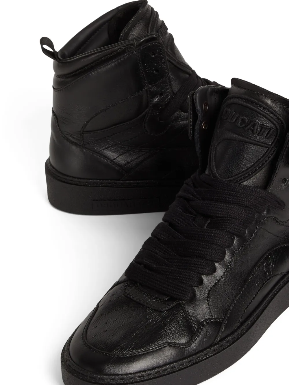 DSQUARED2 leather sneakers Black