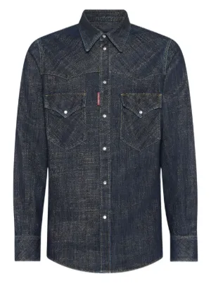 DSQUARED2 Icon デニムシャツ | ブルー | FARFETCH JP