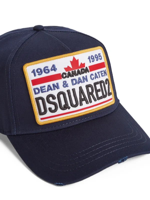 DSQUARED2 Dsquared2 Logo Baseball Cap | Blue | FARFETCH GE