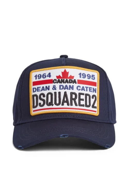 DSQUARED2 casquette en coton - Bleu - DSQUARED2 - Modalova