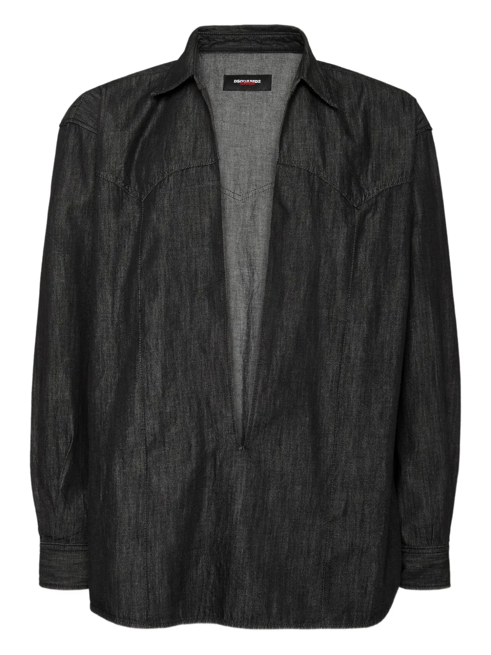 DSQUARED2 camisa de mezclilla Vaccaro en colaboración con Magliano | Image 1
