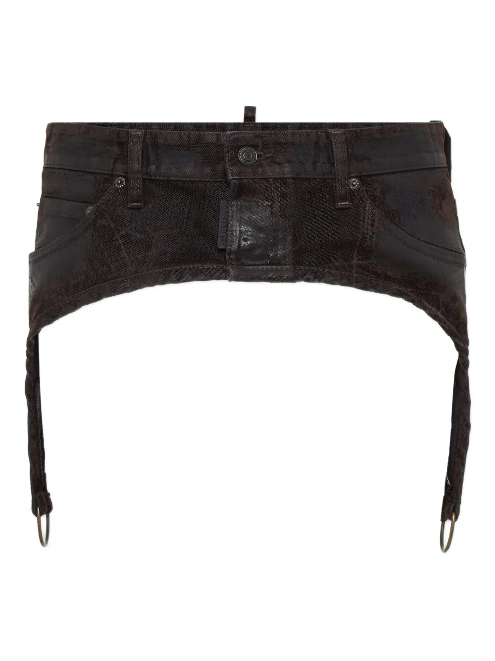 DSQUARED2 Katoenen shorts Zwart