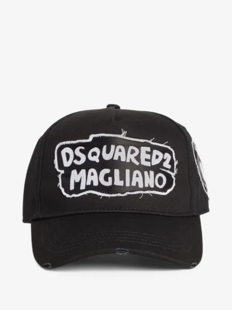 DSQUARED2 gorra de béisbol Voice Yourself en colaboración con Magliano