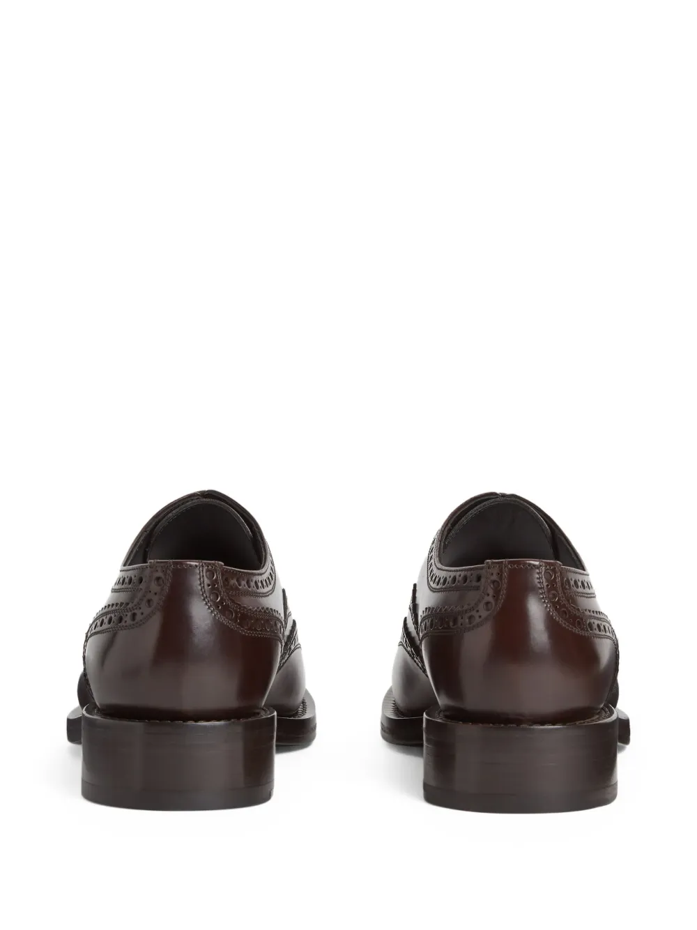 DSQUARED2 leather Oxford shoes Brown