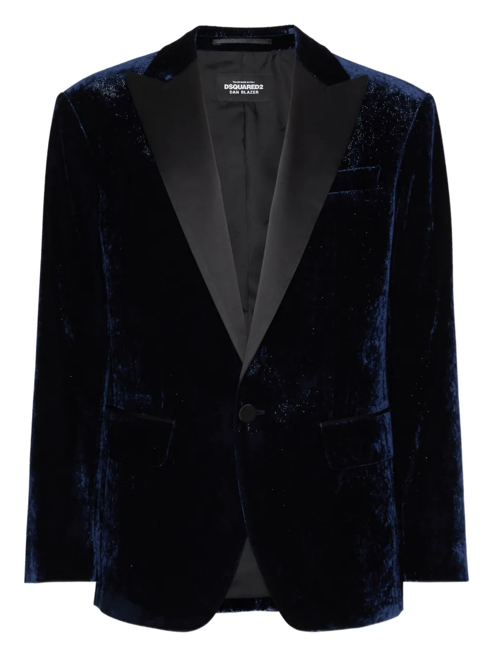 DSQUARED2 Fluwelen blazer Blauw
