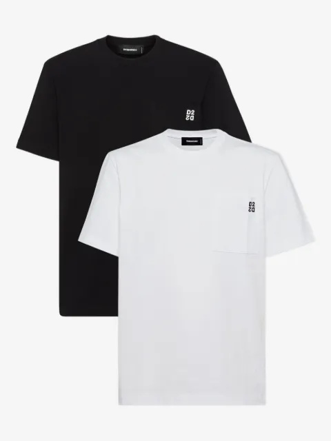 DSQUARED2 t-shirt à logo imprimé