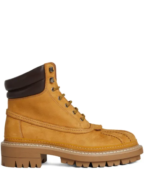 DSQUARED2 Army combat boots