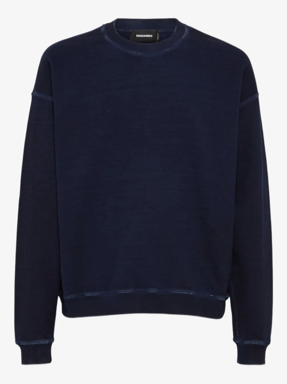 DSQUARED2 logo-patch sweatshirt | Blue | Image 1