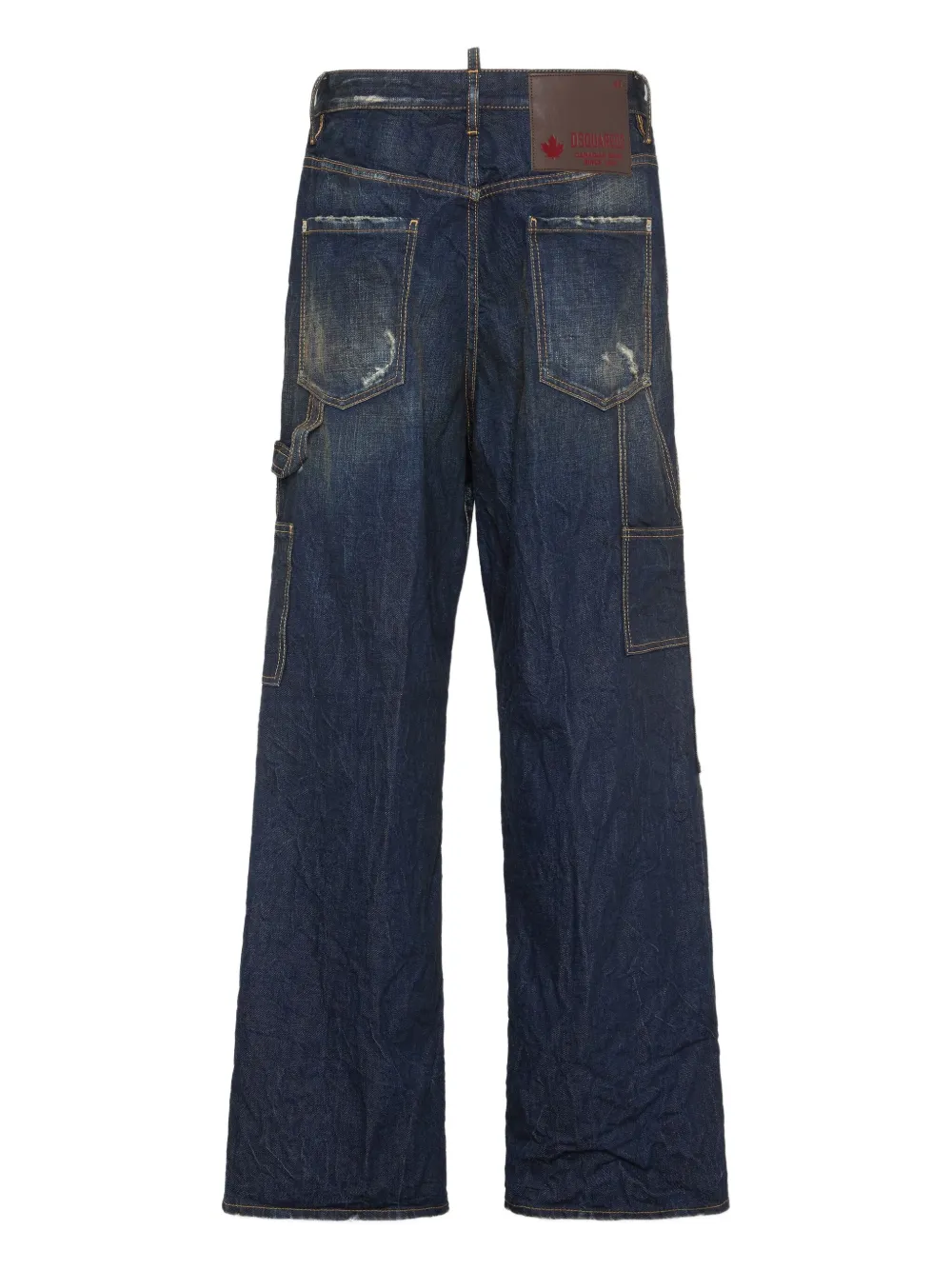 DSQUARED2 Jeans met vlakken Blauw