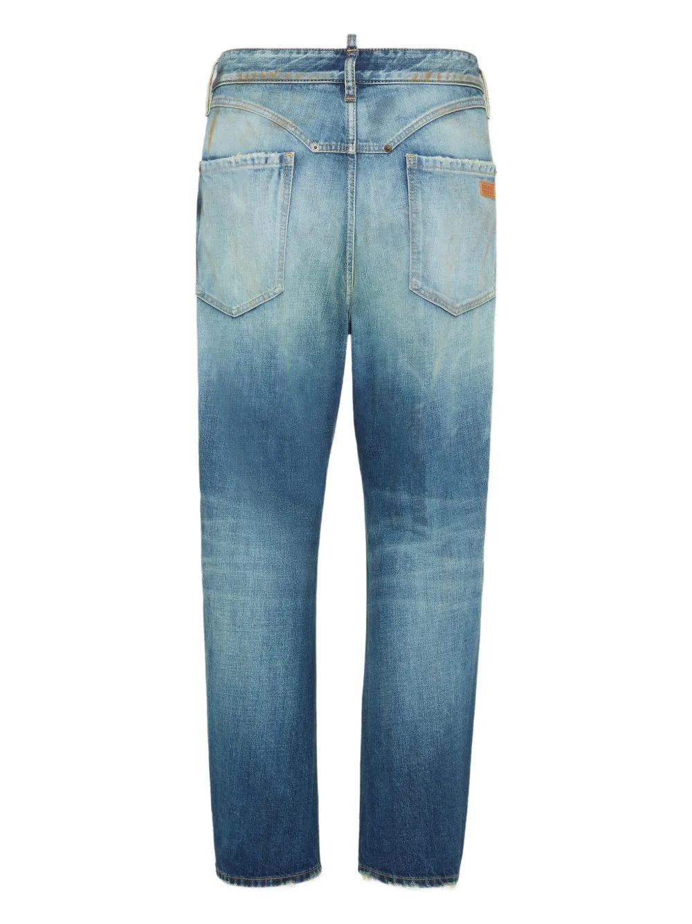 DSQUARED2 logo-patch jeans | Regular & Straight-Leg Jeans | Image 2