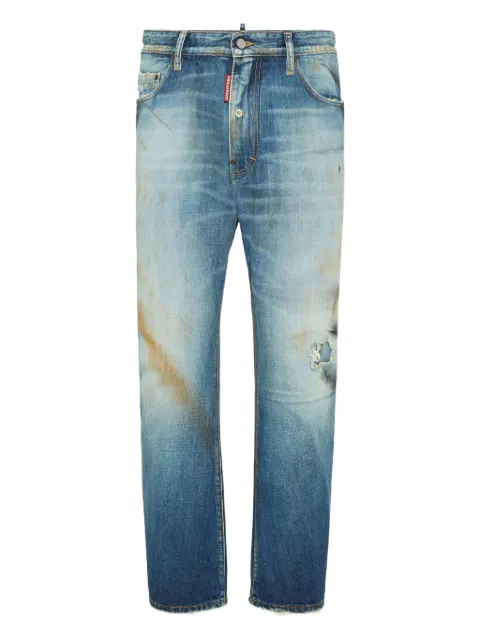 DSQUARED2 logo-patch jeans
