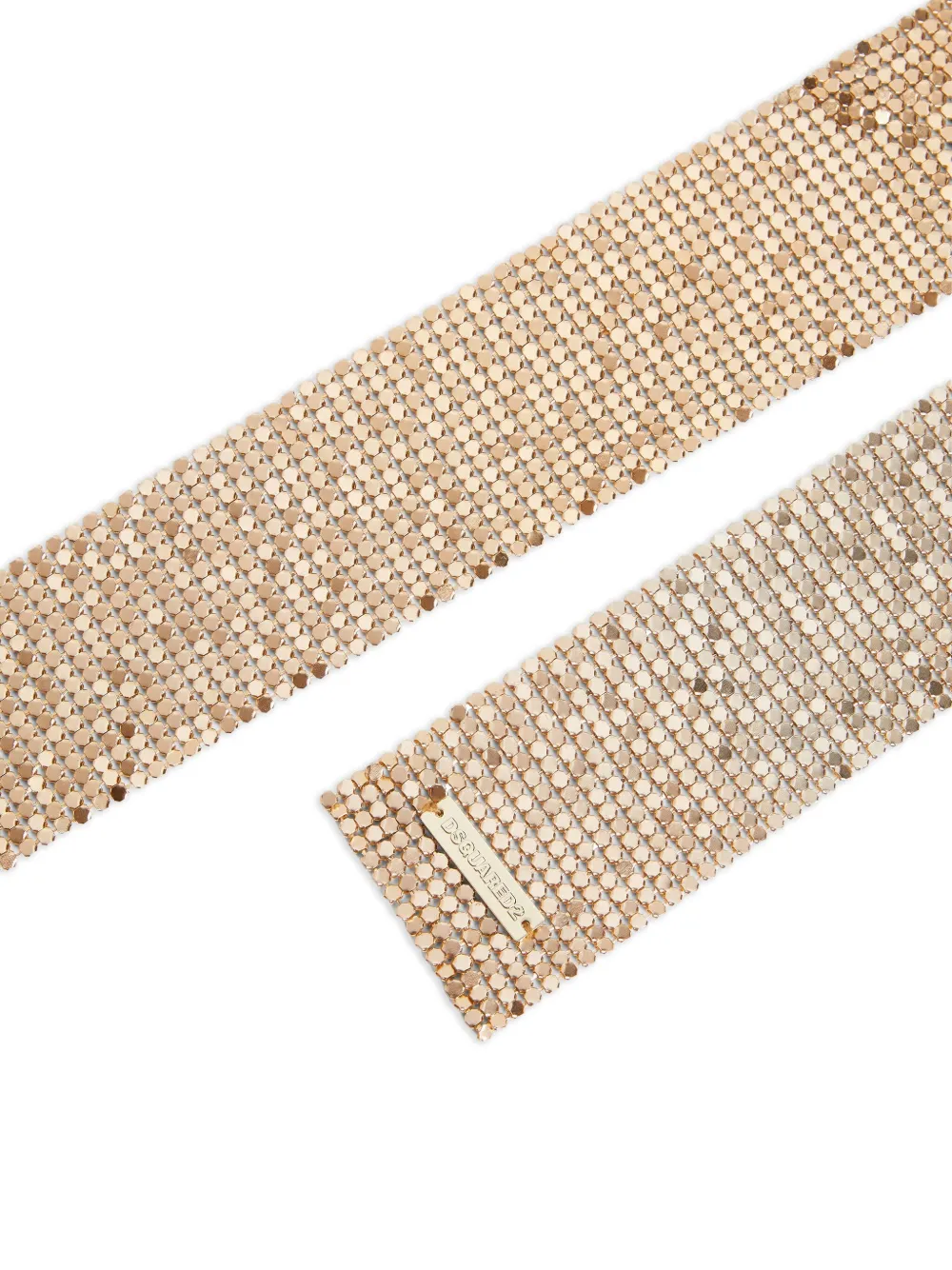 DSQUARED2 Metallic sjaal - Goud