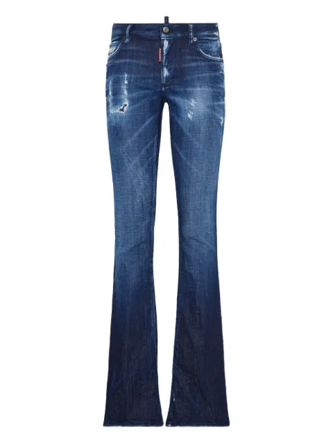 DSQUARED2 Schlagjeans im Distressed-Look