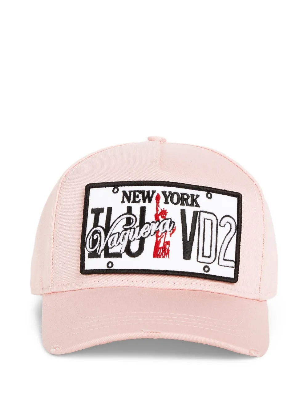 Dsquared2 Vaquera Baseball Cap In Pink