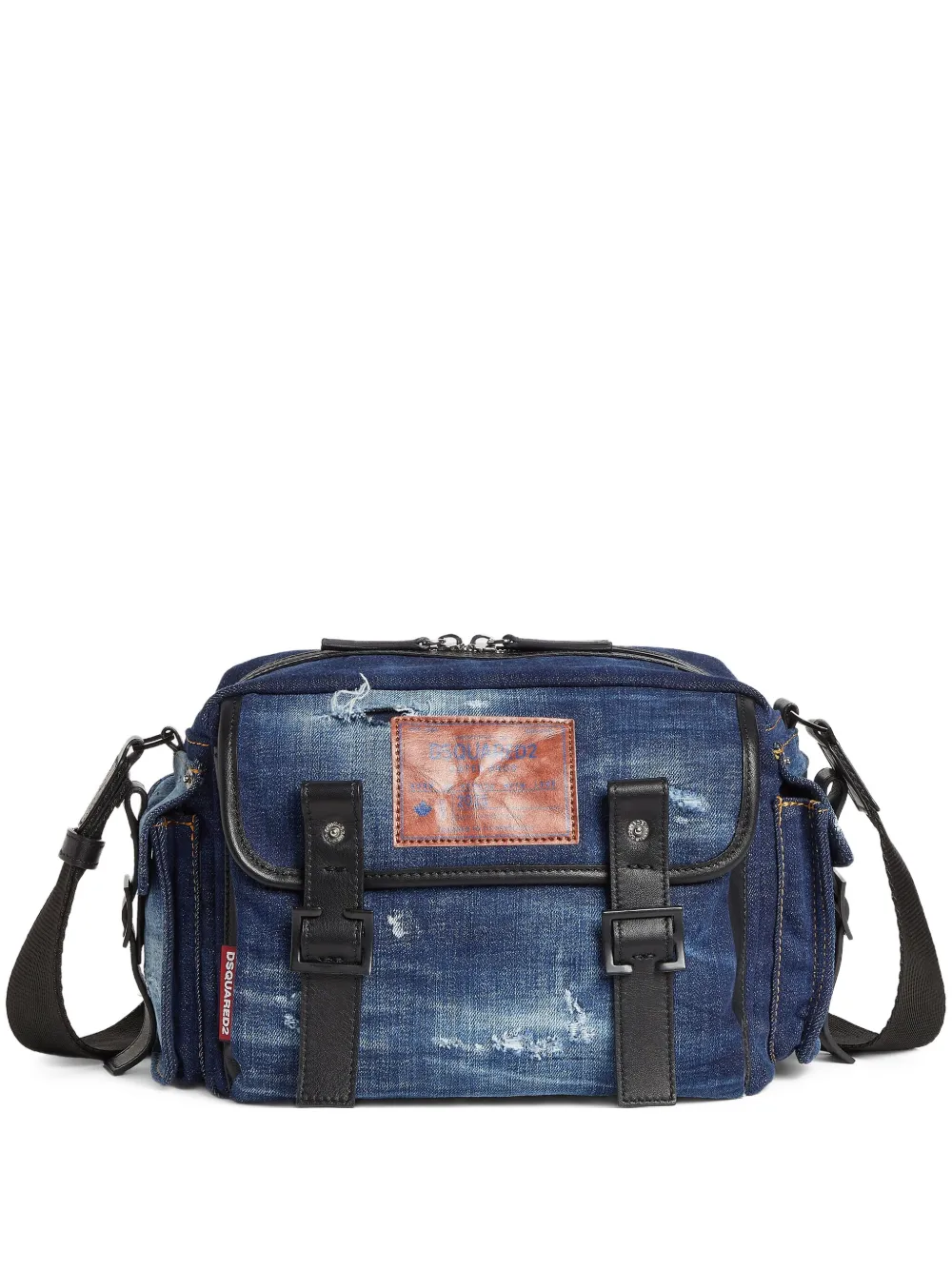 DSQUARED2 Five Pocket messenger bag | Blue | Image 1