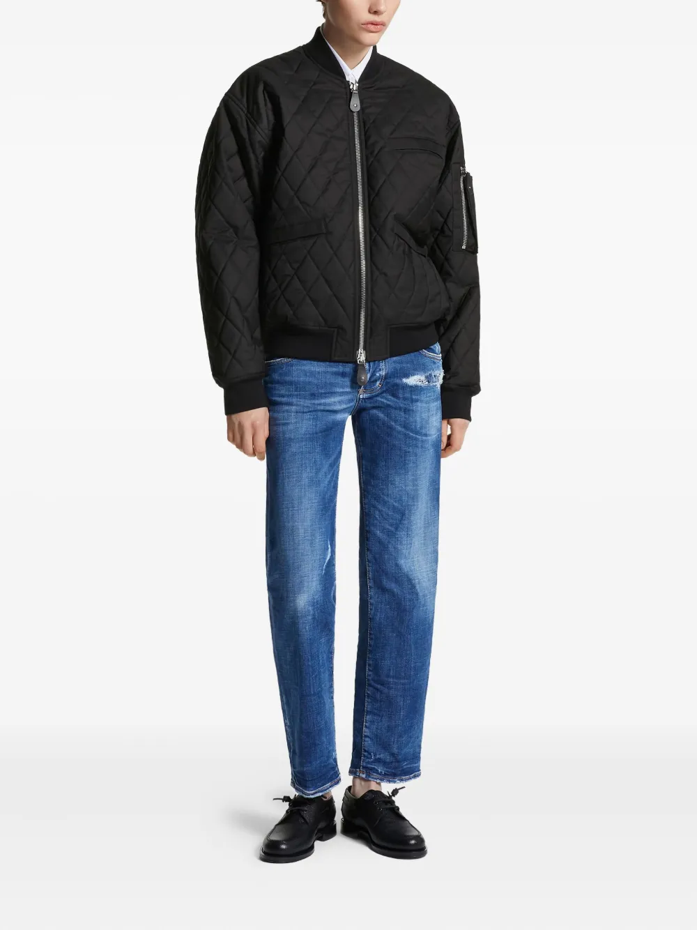 DSQUARED2 quilted bomber jacket | Varsity Jackets | Image 2