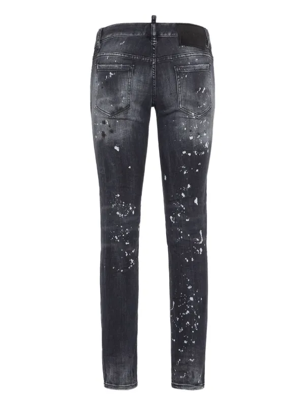 DSQUARED2 Jennifer Jeans | Black | FARFETCH RO