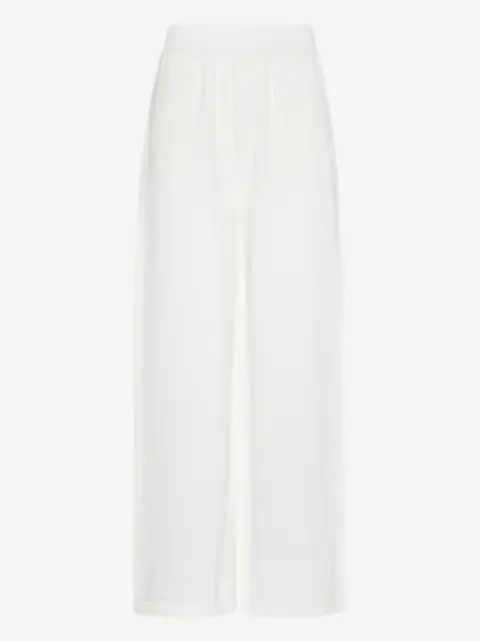 DSQUARED2 logo-embroidered trousers