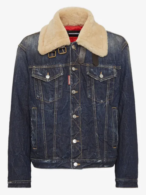 DSQUARED2 Jaqueta jeans Aviator
