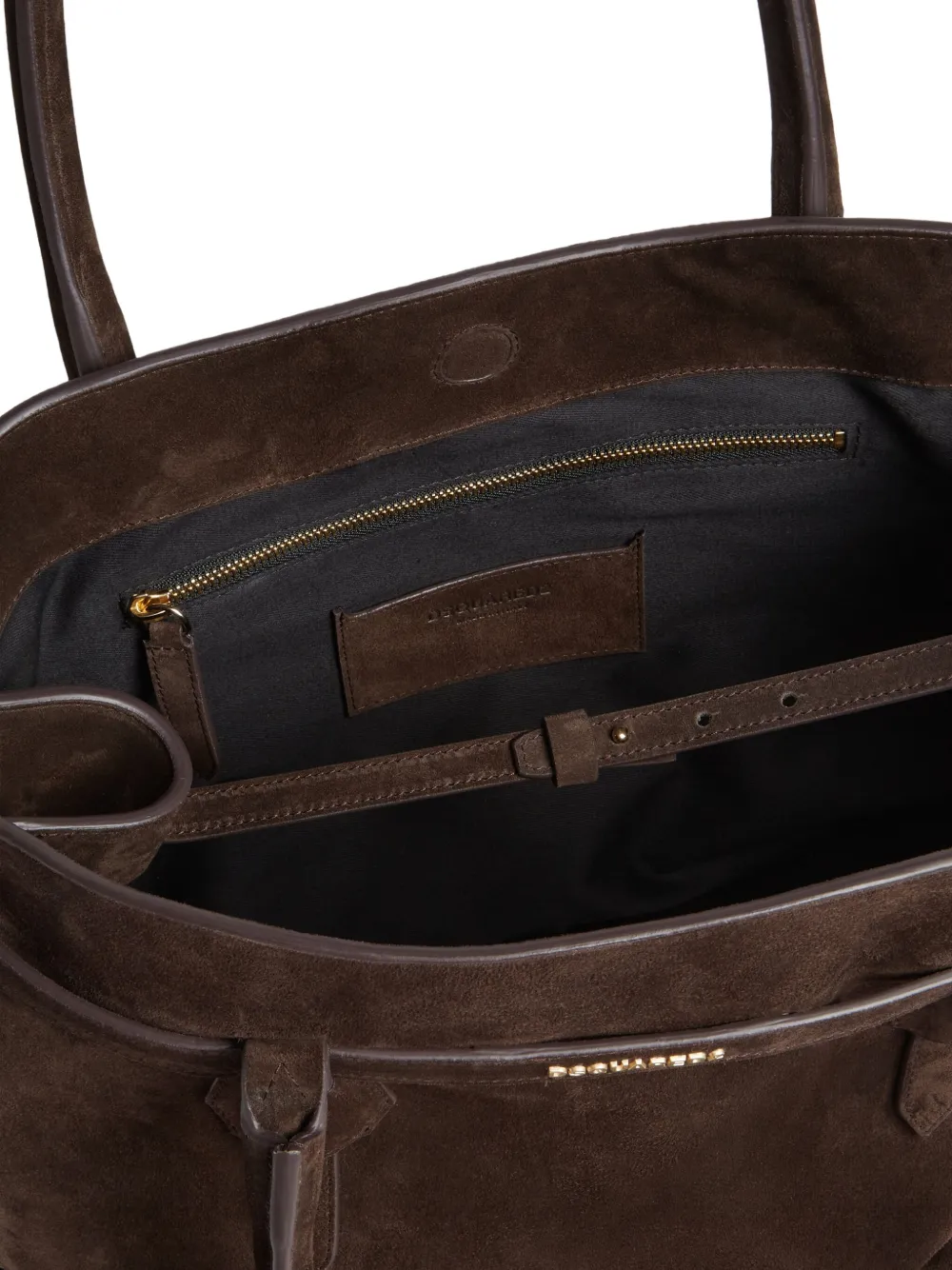 DSQUARED2 Suède shopper Bruin