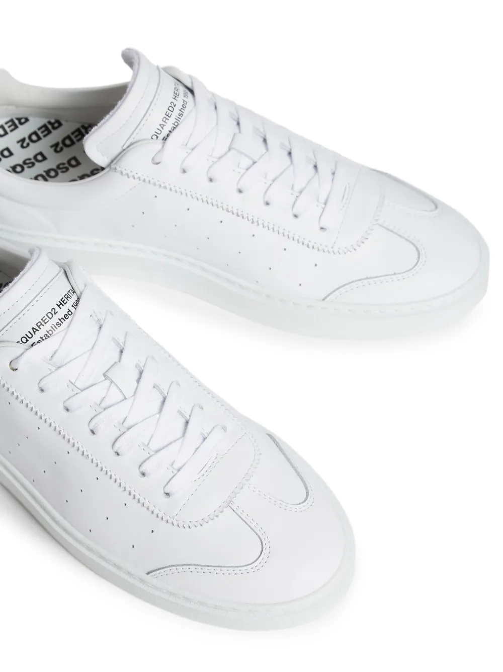 DSQUARED2 Sneakers met vlakken Wit