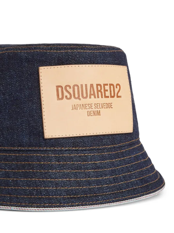 DSQUARED2 デニム レディースバケットハット DSQUARED2 デニム バケットハット | ブルー | FARFETCH JP