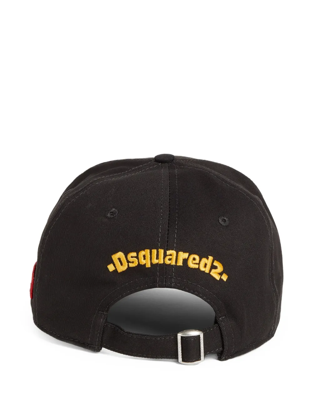 DSQUARED2 Honkbalpet met geborduurd logo - Zwart