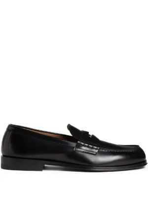 Marni リングディテール ローファー | ブラック | FARFETCH JP