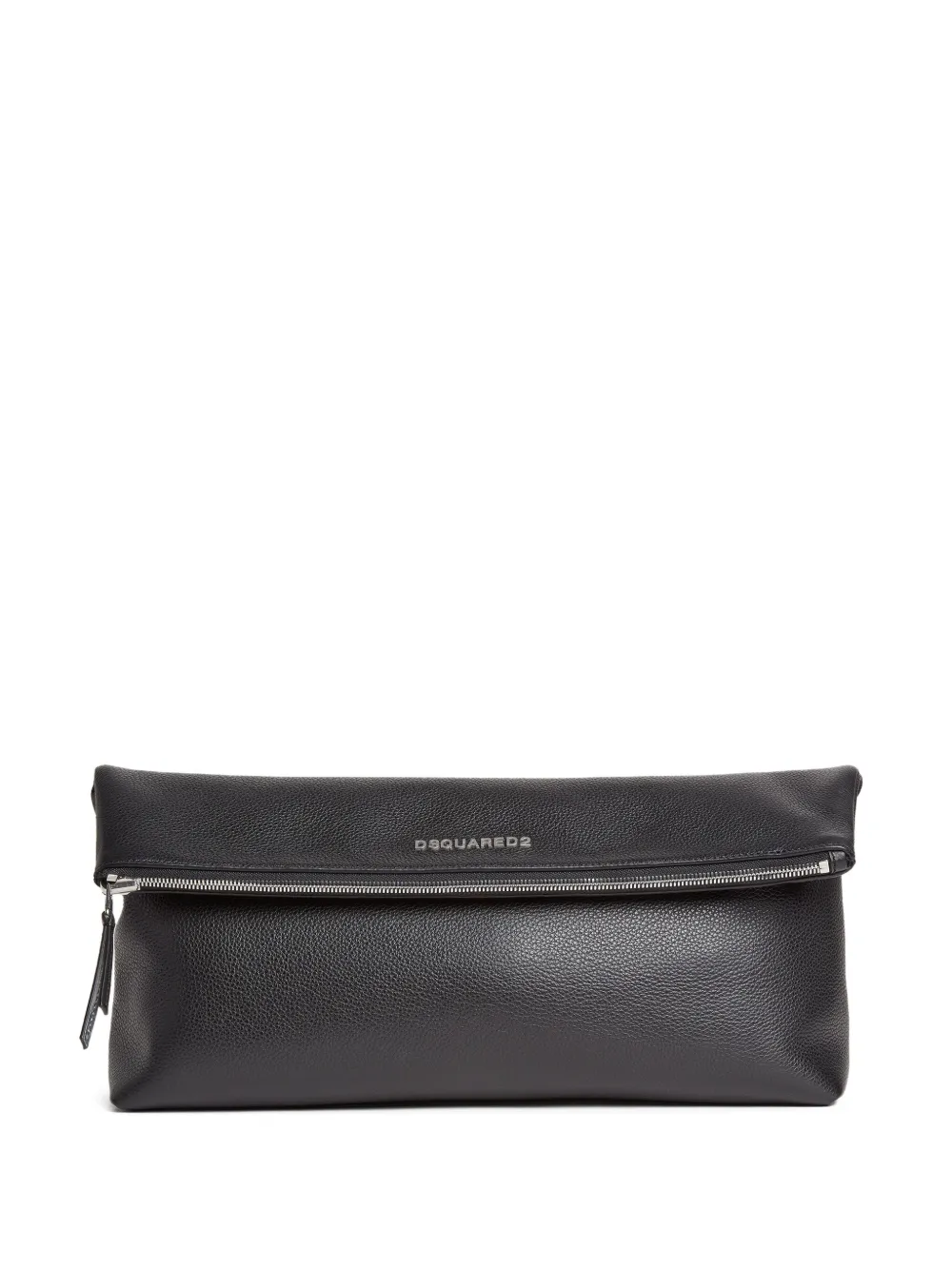 Dsquared2 Neoclassic Pebbled Leather Messenger Bag