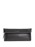 DSQUARED2 Neoclassic pebbled leather messenger bag - Black