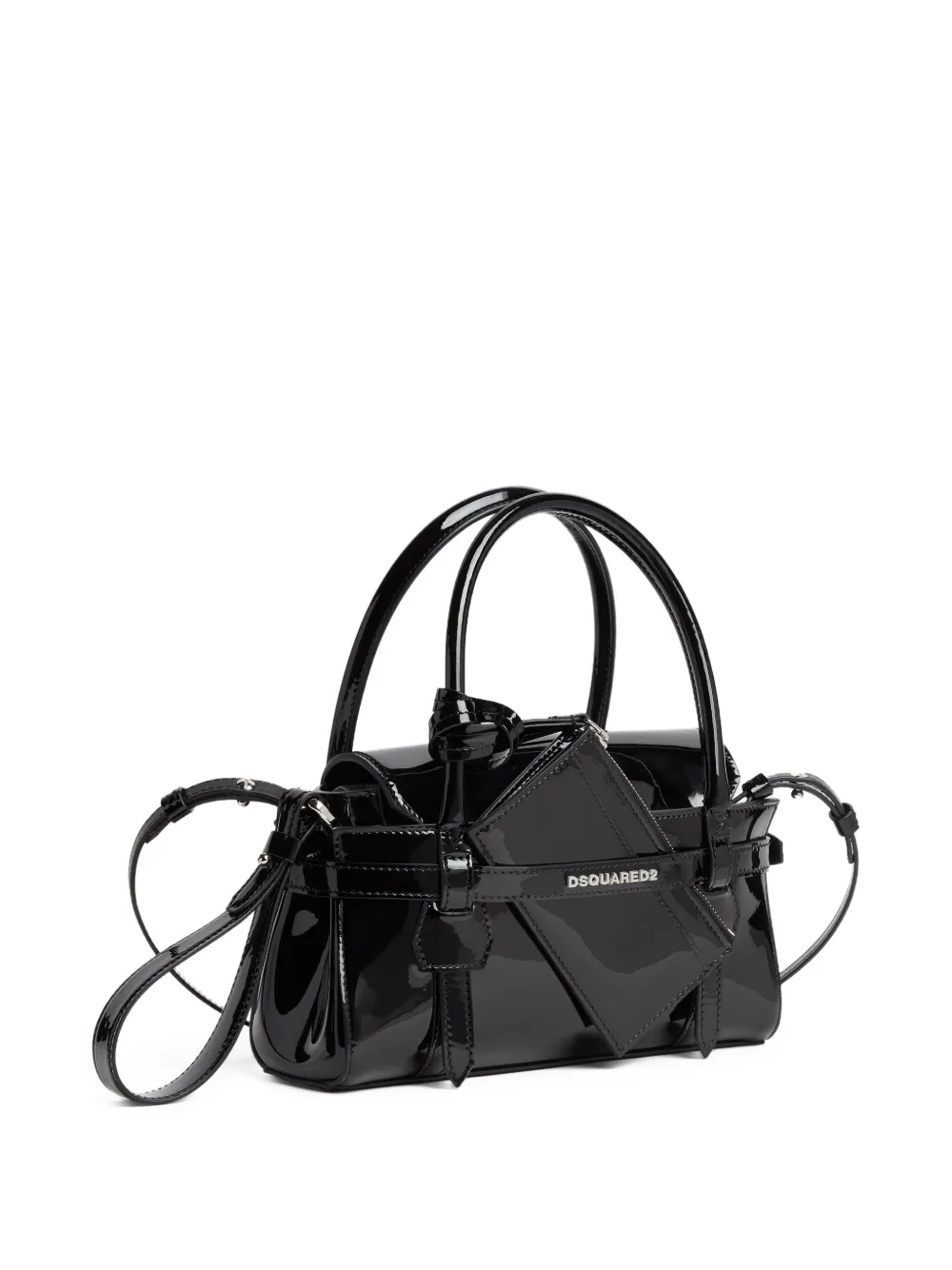 Dsquared2 Handtasche Aus Leder In Black