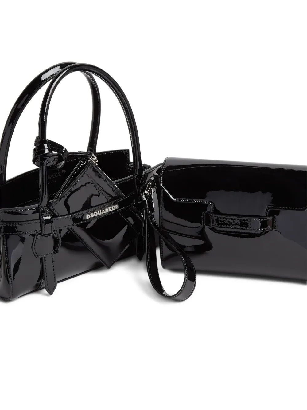 Dsquared2 Handtasche Aus Leder In Black