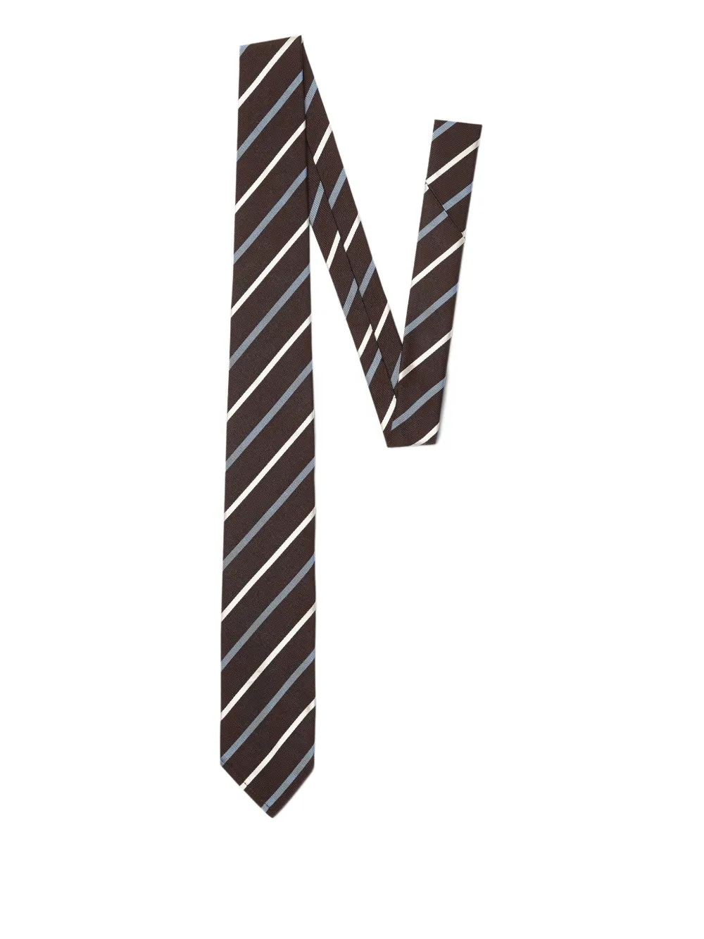 DSQUARED2 corbata a rayas | marrón | Image 1