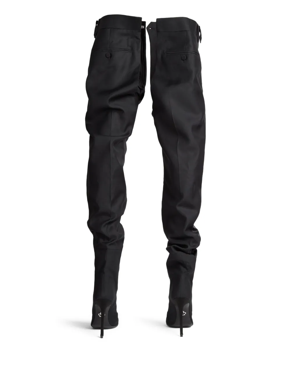 Dsquared2 Better High-shaft Stiletto Boots In Multi