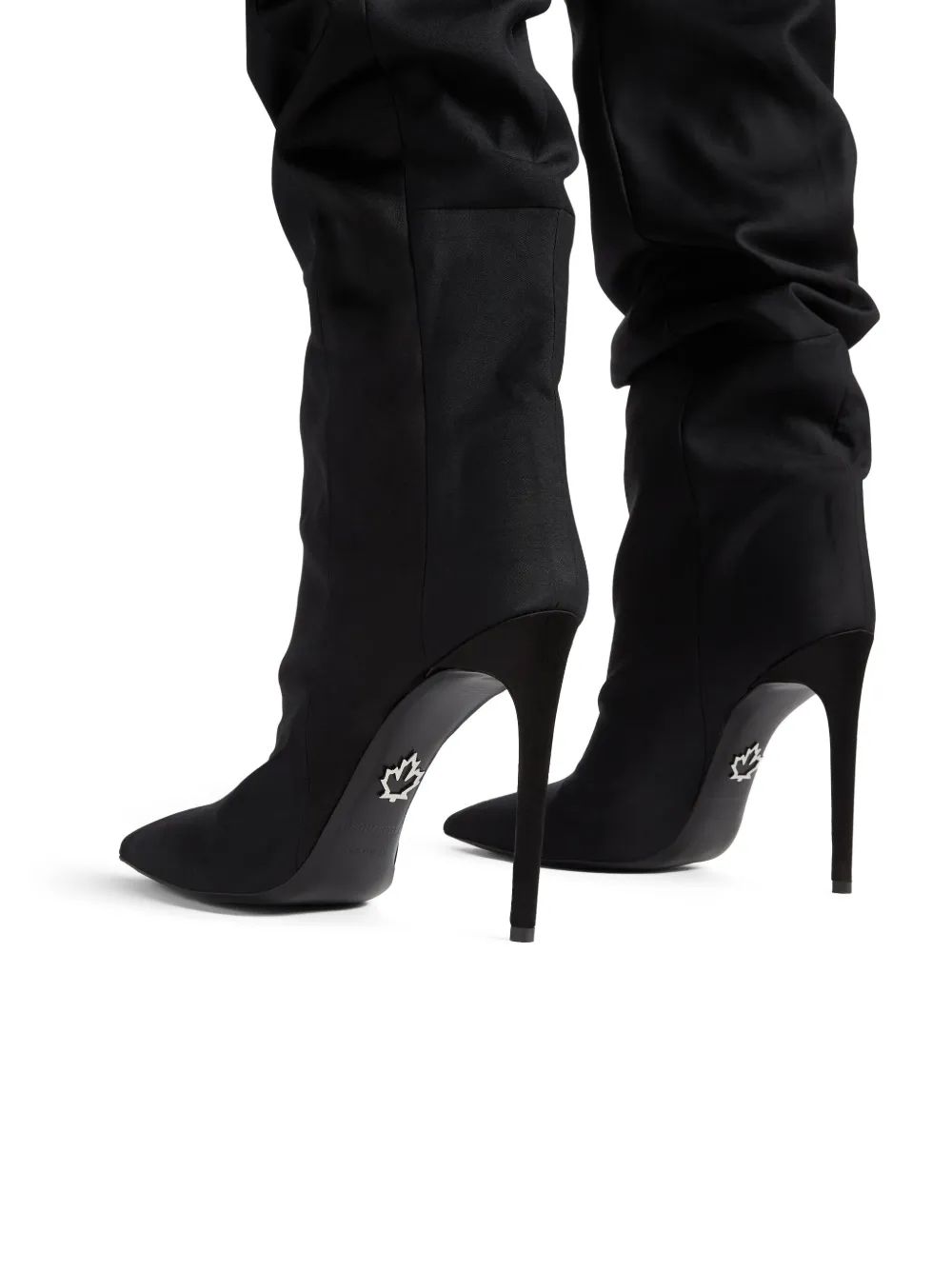 Dsquared2 Better High-shaft Stiletto Boots In Multi