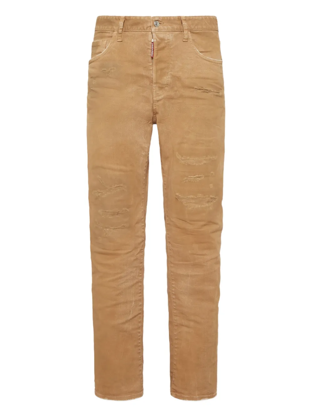 DSQUARED2 Katoenen broek Beige