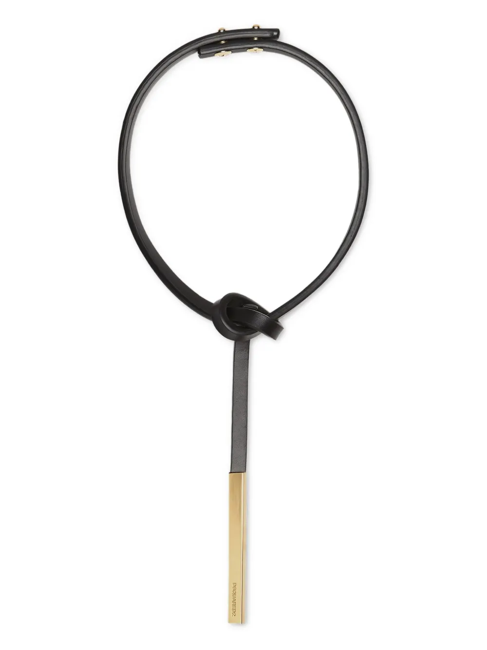 Dsquared2 Wanna-d Necklace In Black