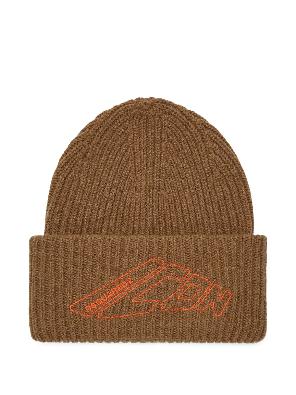 DSQUARED2 Icon New Generation Beanie | Braun | Image 1