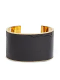 DSQUARED2 crocodile-effect cuff bracelet - Gold