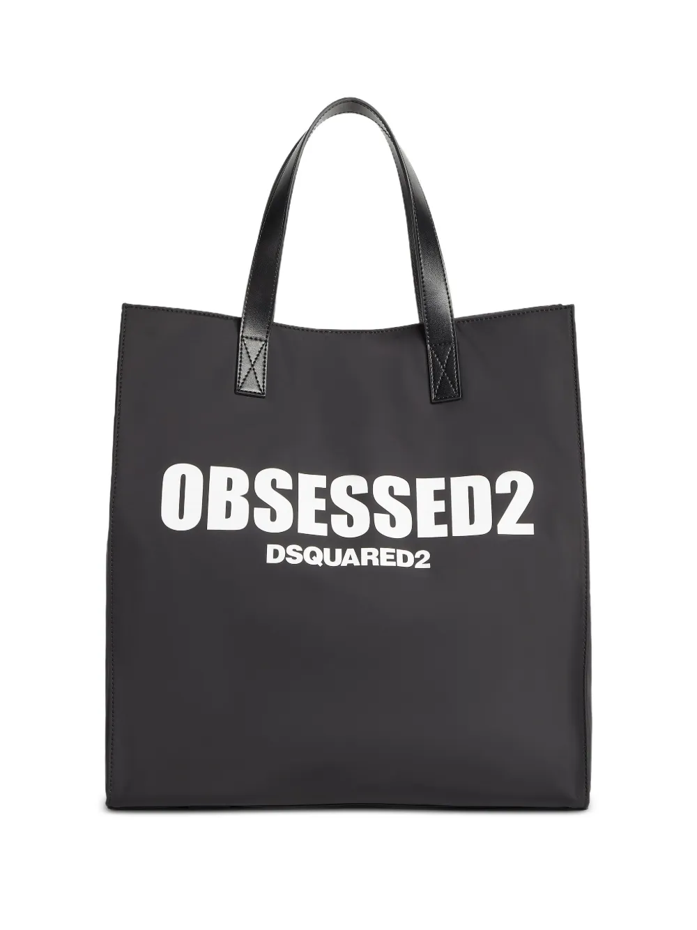 DSQUARED2 Schoudertas met logoprint Zwart