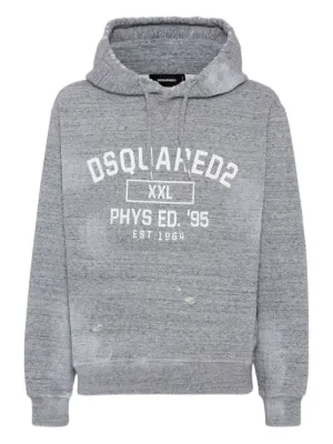 DSQUARED2 ダメージ パーカー | ブルー | FARFETCH JP