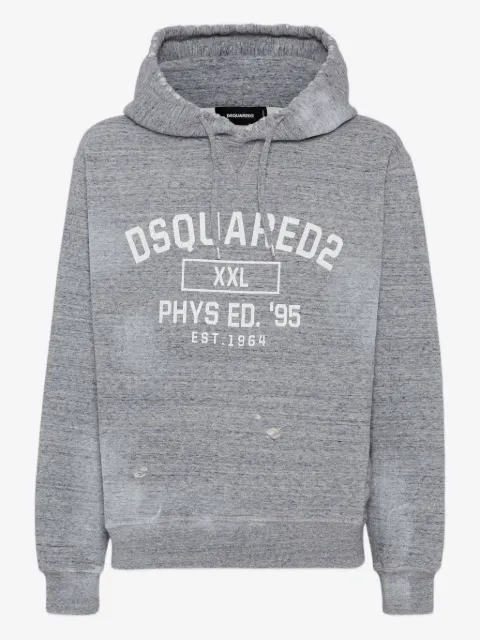 DSQUARED2 هودي بطبعة شعار الماركة