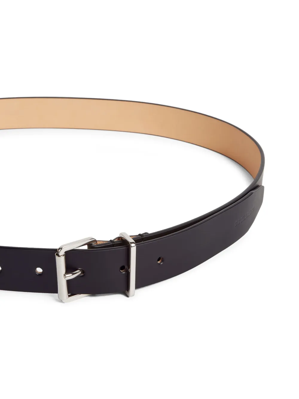 DSQUARED2 Leren riem Zwart