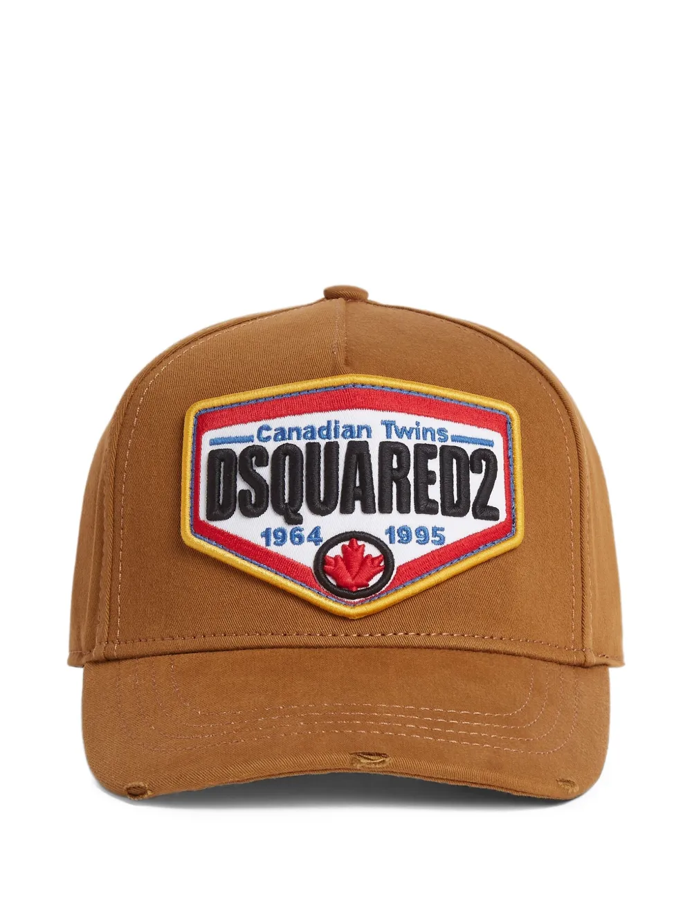 DSQUARED2 cotton baseball cap | Brown | Image 1