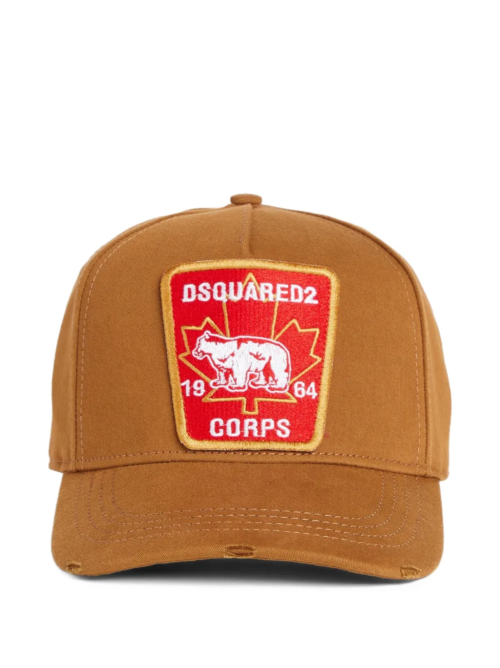 DSQUARED2 Honkbalpet met Canadian-patch Bruin