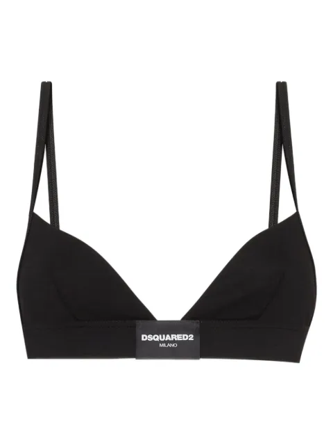 DSQUARED2 logo-patch bra 