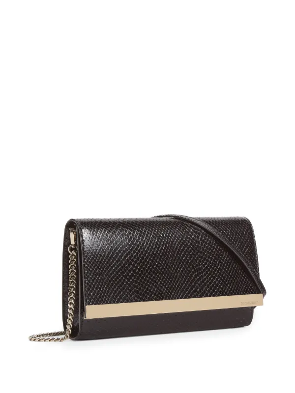 DSQUARED2 Leather Clutch Bag Black FARFETCH IN